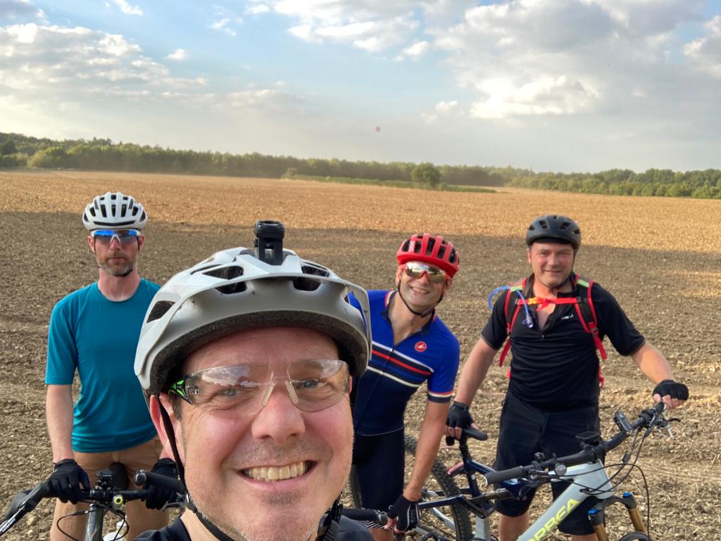 CLUB MEMBERS RIDE BALLINGER TO WENDOVER WOODS SEPTEMBER 2023